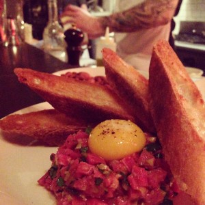 Steak Tartare at Olympic Provisions SE