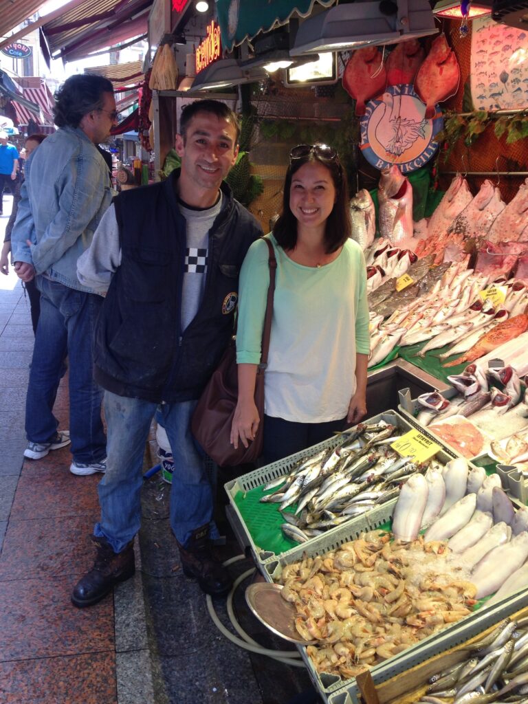 Malia fish market KADIKOY turkey