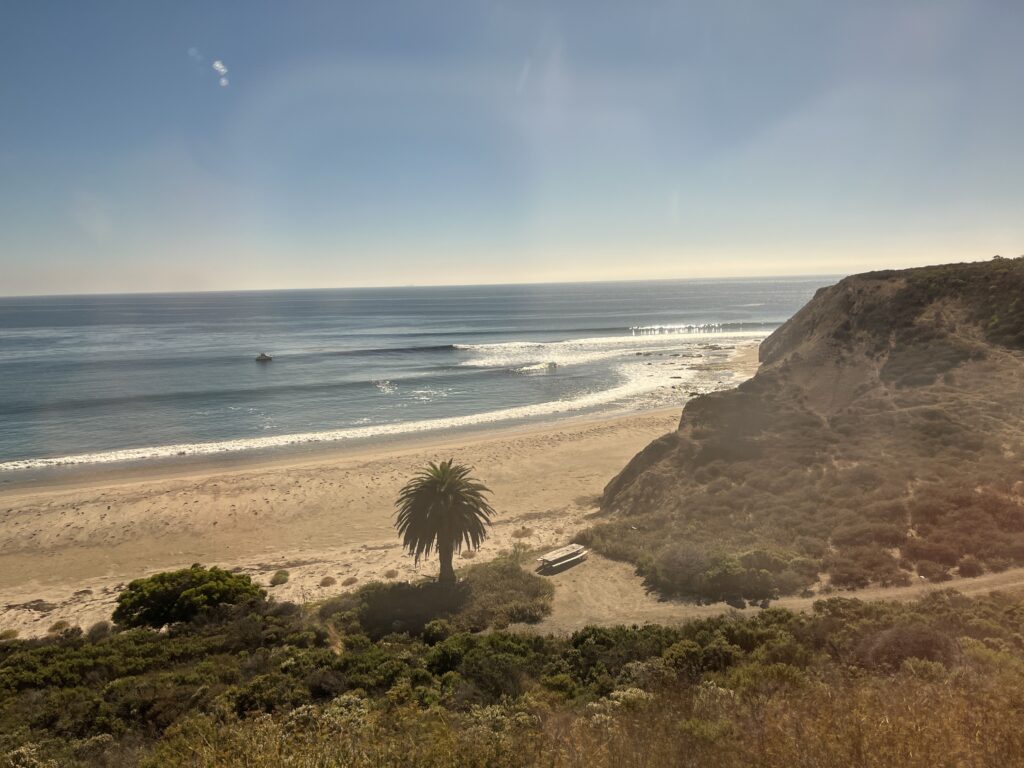California beaches coast starlight